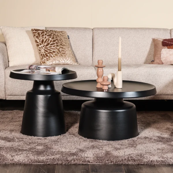Tweedelige-Salontafelset-Elba-Zwart-68-cm-4-scaled Tweedelige Salontafelset Elba - Zwart - 68 cm