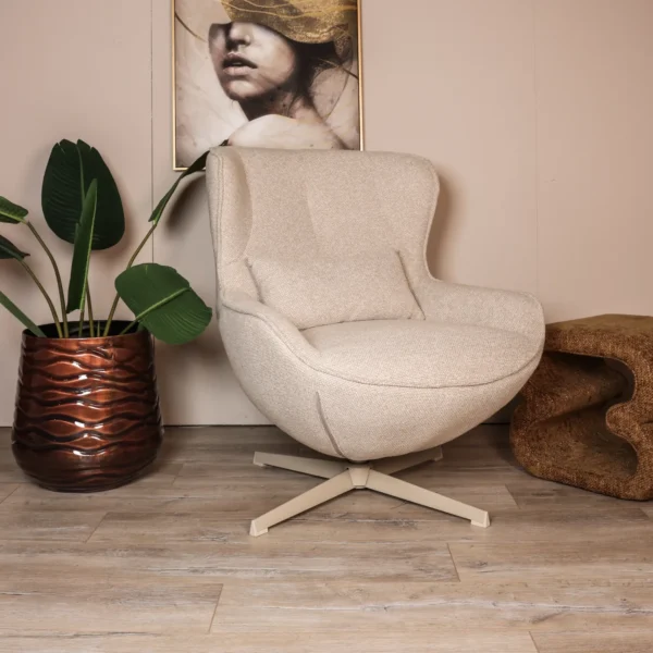Loungestoel Vince - Beige
