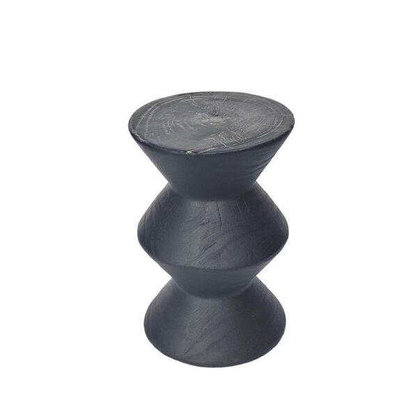 Vinci (due) Bijzettafel zwart 30 cm