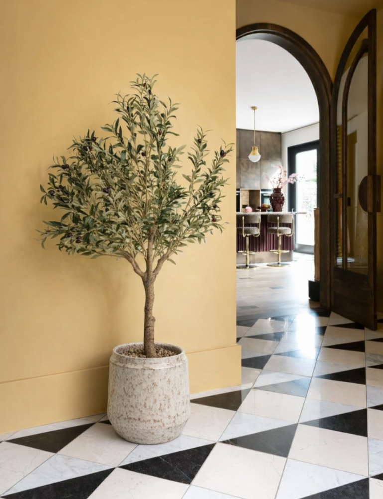 Olive Tree H150cm kunstplant - Groen - Afbeelding 10