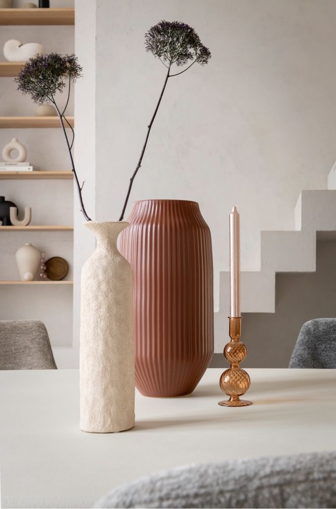 Liv vaas H44cm - Terracotta - Afbeelding 10