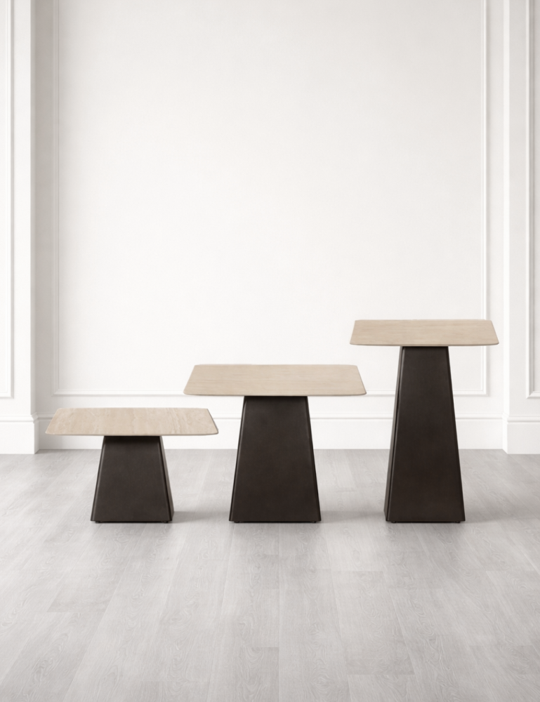 Milly salontafel h35cm - Cremekleurig - Afbeelding 3