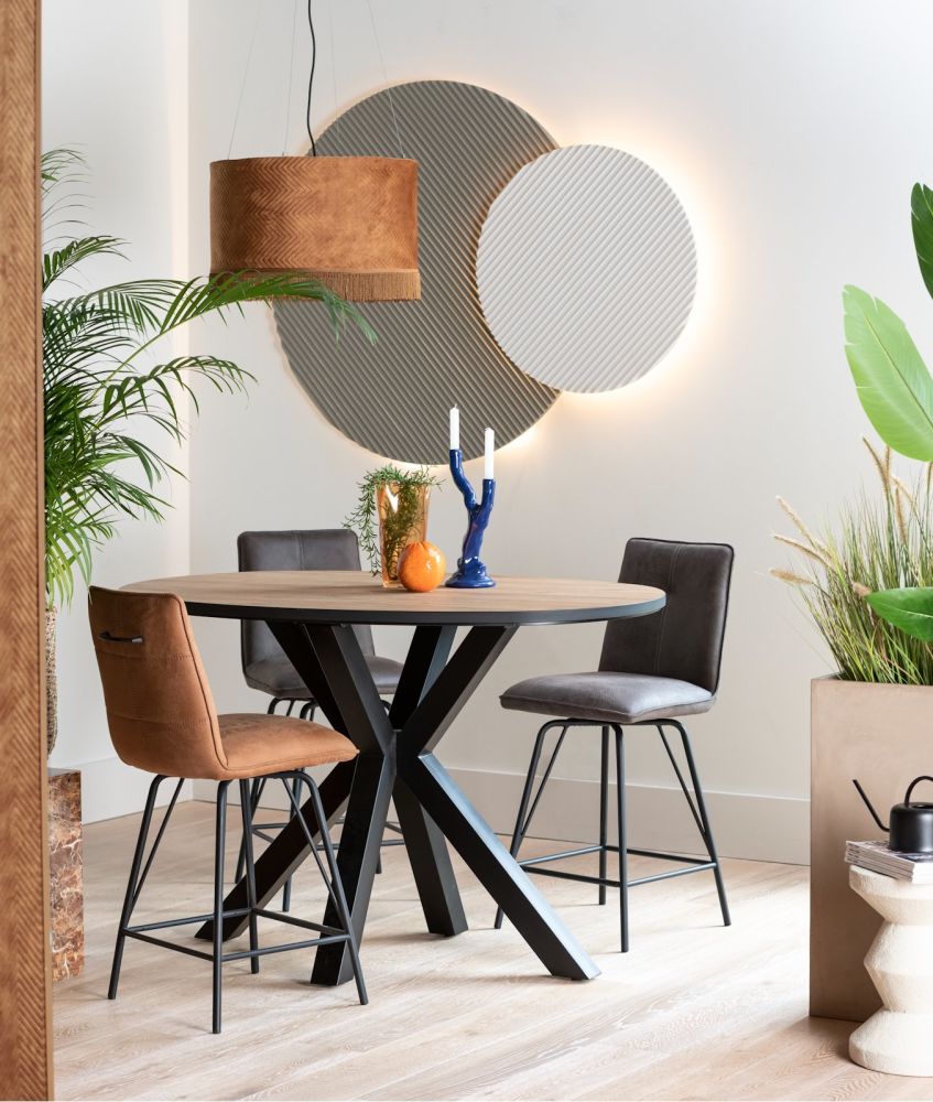 Sardinie, bartafel ovaal 140 x 98 cm (hoogte: 92 cm) - Afbeelding 7