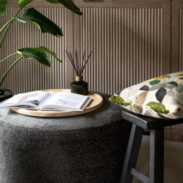 BeautiQ - Chic poef - rond 80 cm