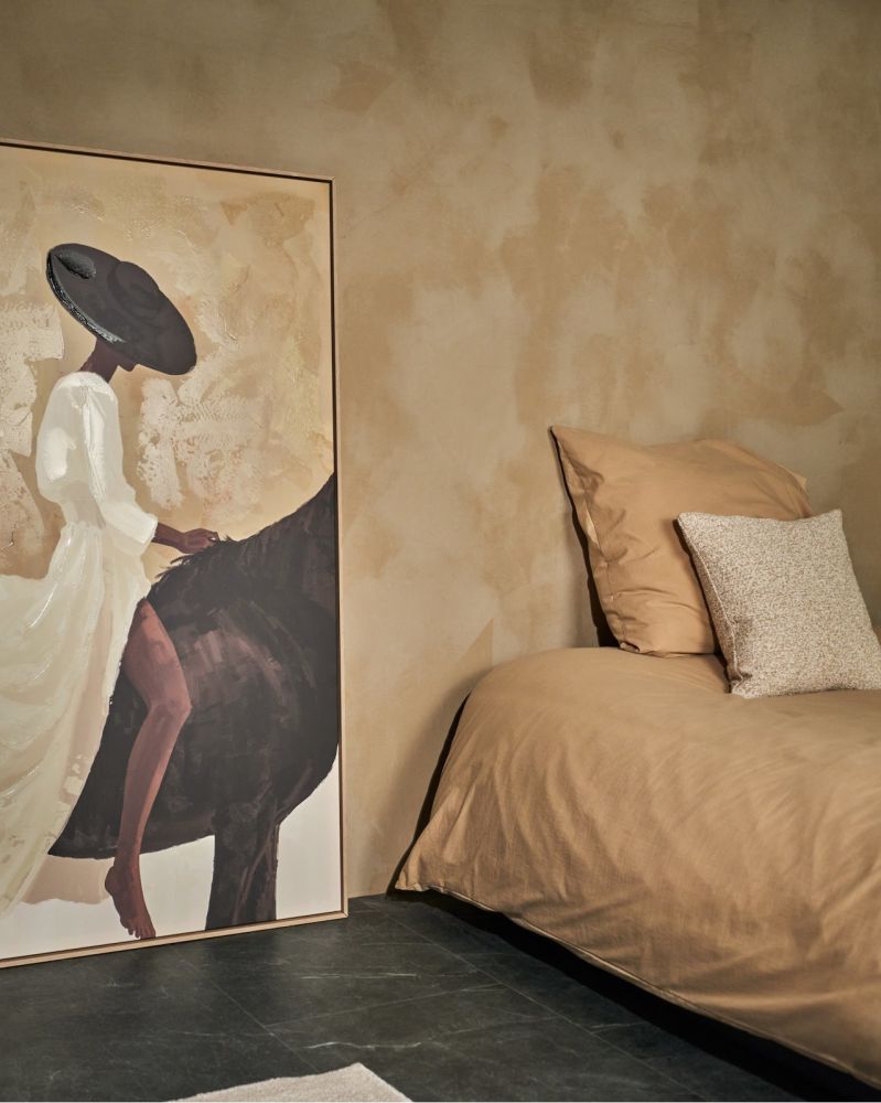 Amazone schilderij 90x140cm - Multikleur - Afbeelding 8