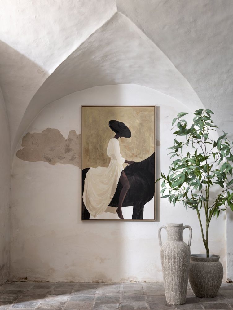 Amazone schilderij 90x140cm - Multikleur - Afbeelding 10