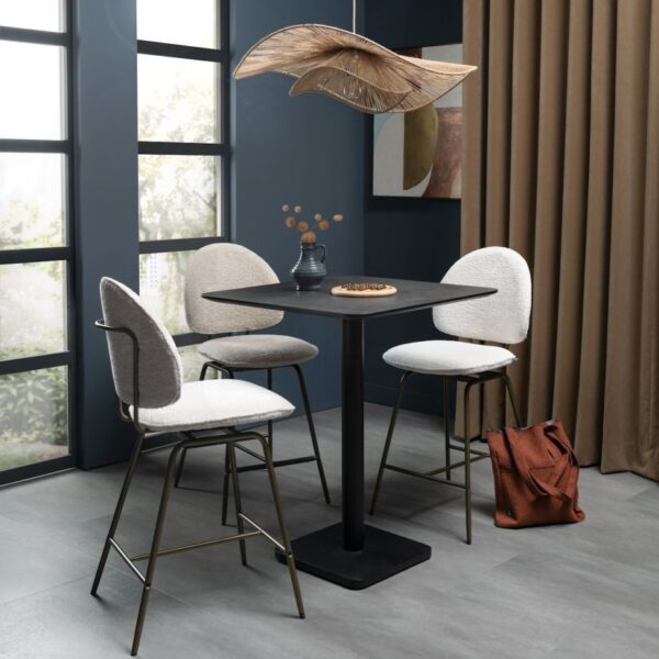 ambiance Brest bartafel stone anthracite 75x75cm