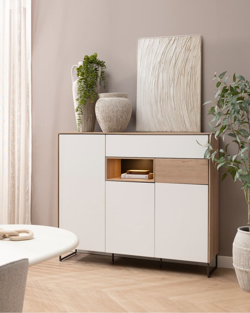 Braga vaas H75cm - Beige - Afbeelding 17