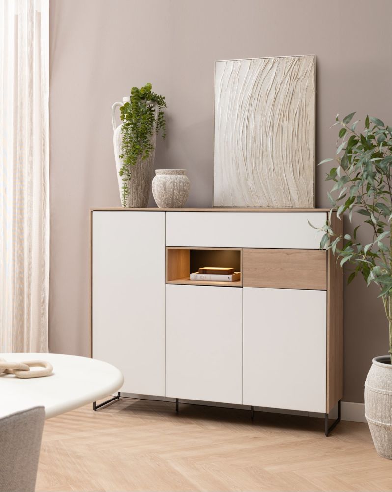 Braga vaas H75cm - Beige - Afbeelding 19