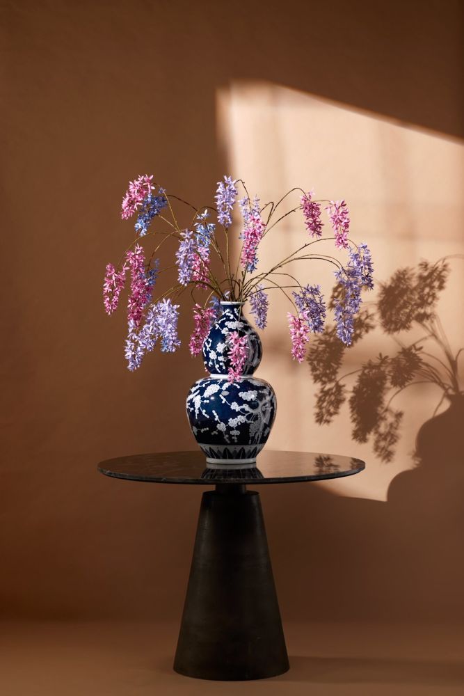 Ling vaas H61cm - Blauw - Afbeelding 5