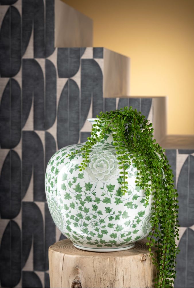 Yin vaas H41cm - Groen - Afbeelding 4