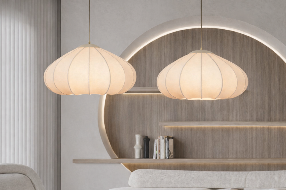 Skip low hanglamp 1*E27 - Beige - Afbeelding 6