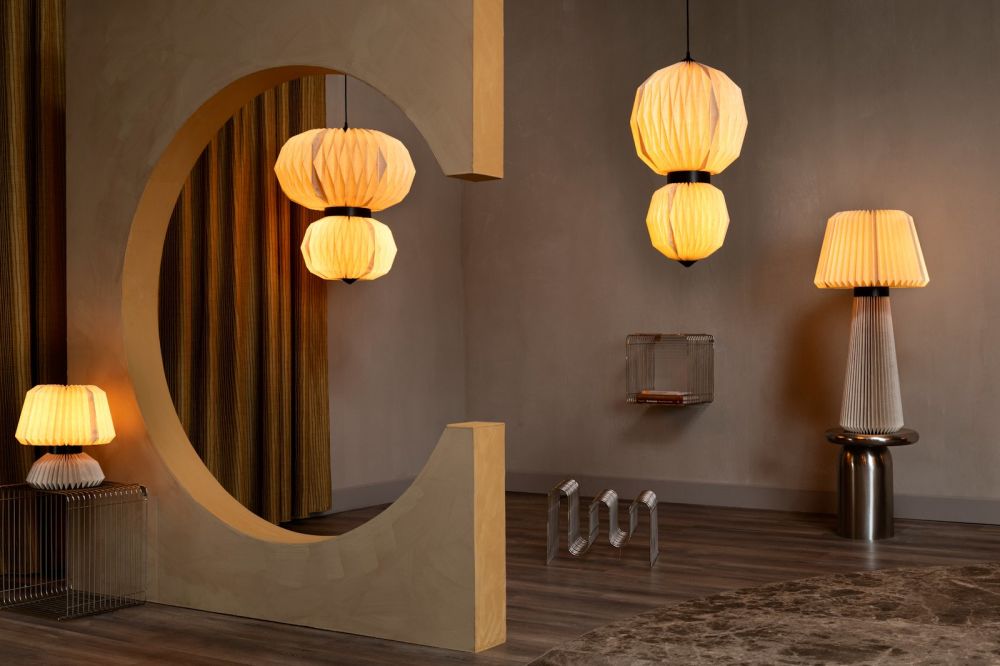 Rikke vloerlamp 1*E27 H95cm - Beige - Afbeelding 10