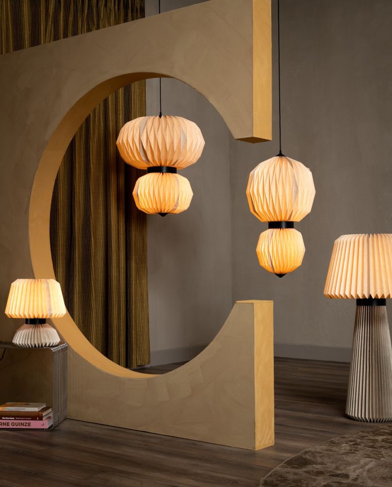 Rikke vloerlamp 1*E27 H95cm - Beige - Afbeelding 11