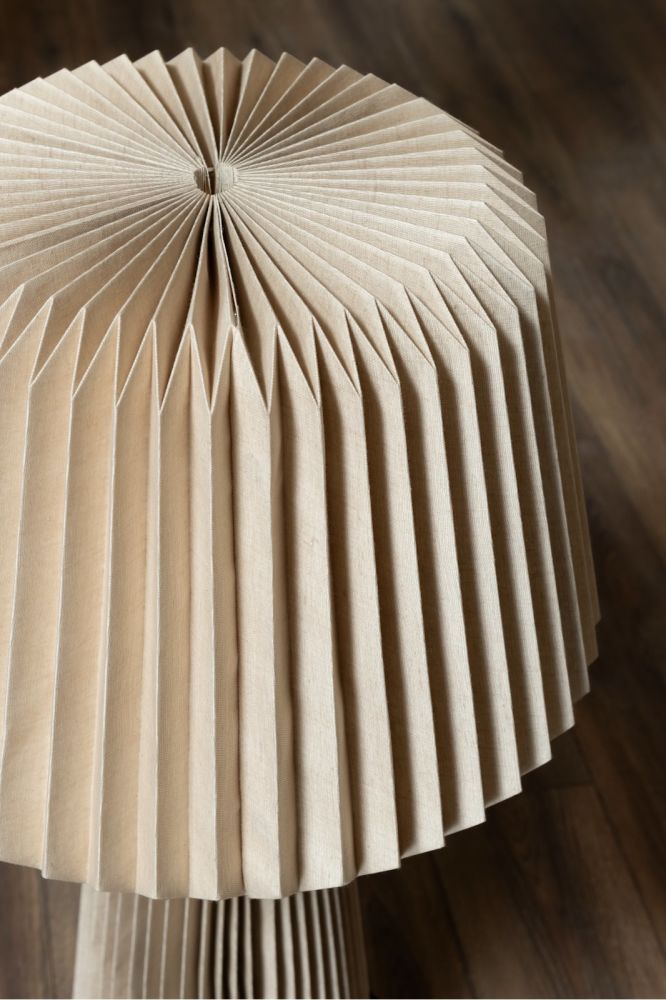 Rikke vloerlamp 1*E27 H95cm - Beige - Afbeelding 9
