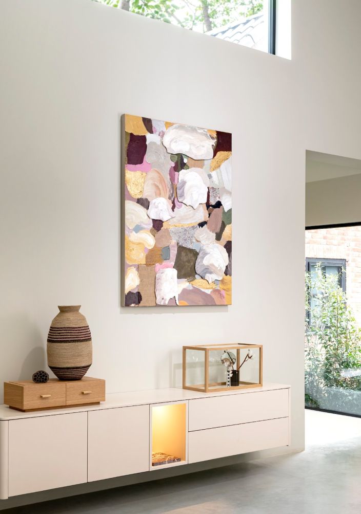 Dianne schilderij 90x140cm - Multikleur - Afbeelding 4