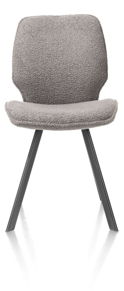 Semmi, eetkamerstoel - zwart frame - stof Avicci - Afbeelding 5