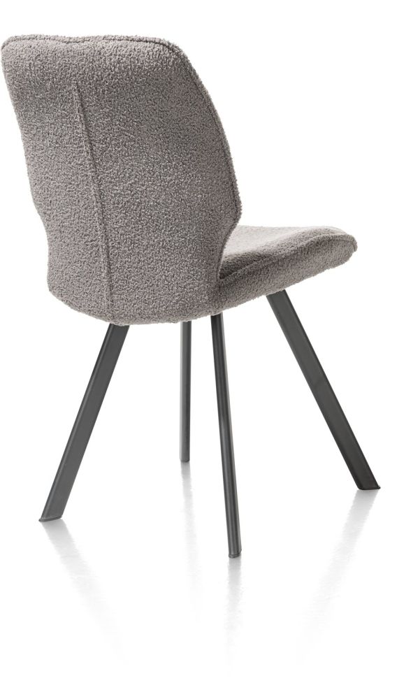 Semmi, eetkamerstoel - zwart frame - stof Avicci - Afbeelding 6