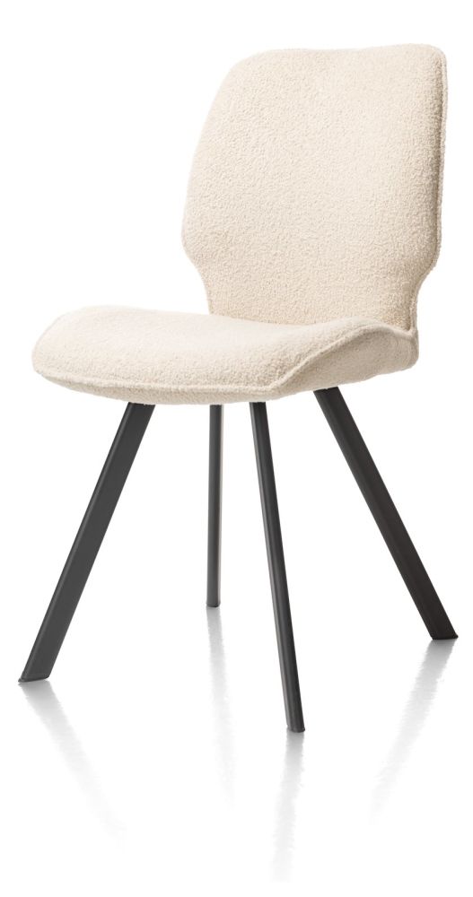 Semmi, eetkamerstoel - zwart frame - stof Avicci - Afbeelding 8