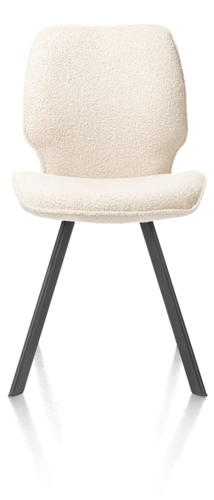 Semmi, eetkamerstoel - zwart frame - stof Avicci - Afbeelding 9