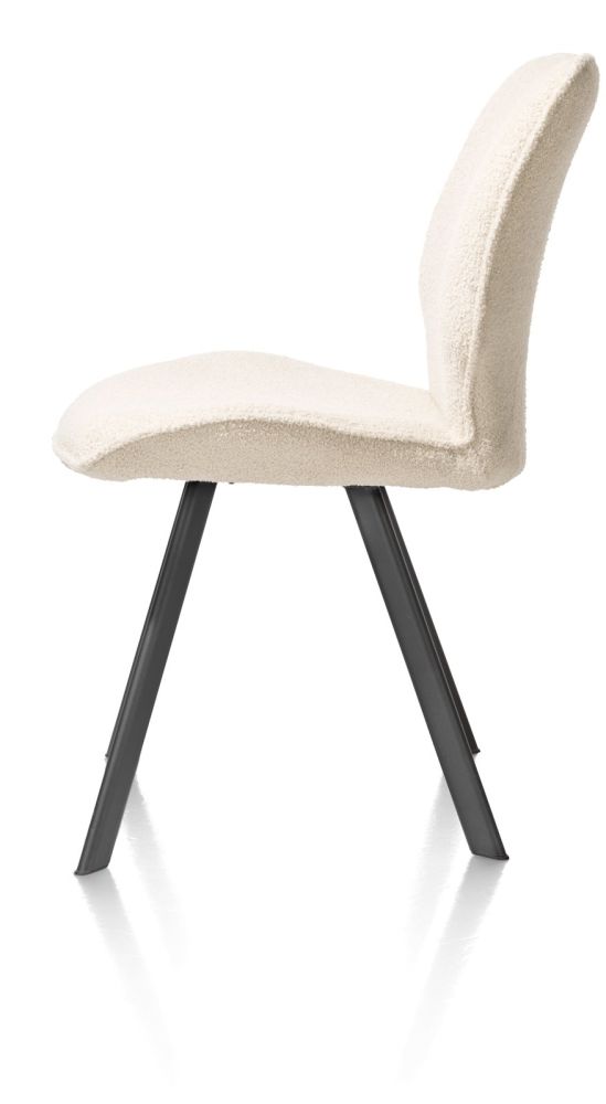 Semmi, eetkamerstoel - zwart frame - stof Avicci - Afbeelding 11