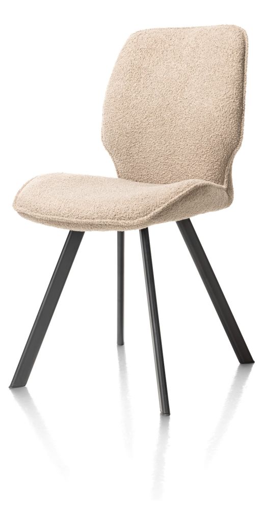 Semmi, eetkamerstoel - zwart frame - stof Avicci - Afbeelding 12
