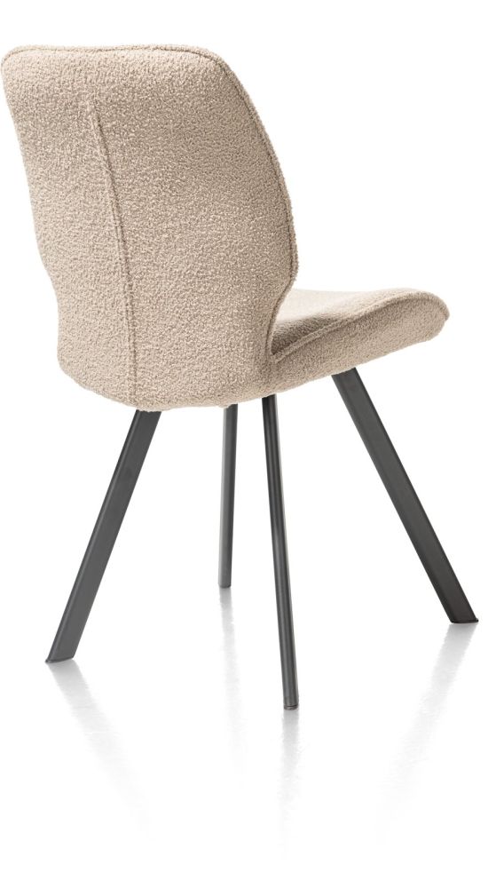Semmi, eetkamerstoel - zwart frame - stof Avicci - Afbeelding 14