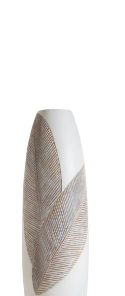 Jolie vaas H78cm - Wit
