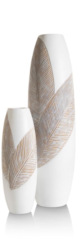Jolie vaas H78cm - Wit - Afbeelding 6