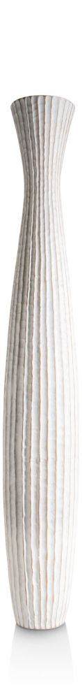 Milou vaas H134cm - Wit