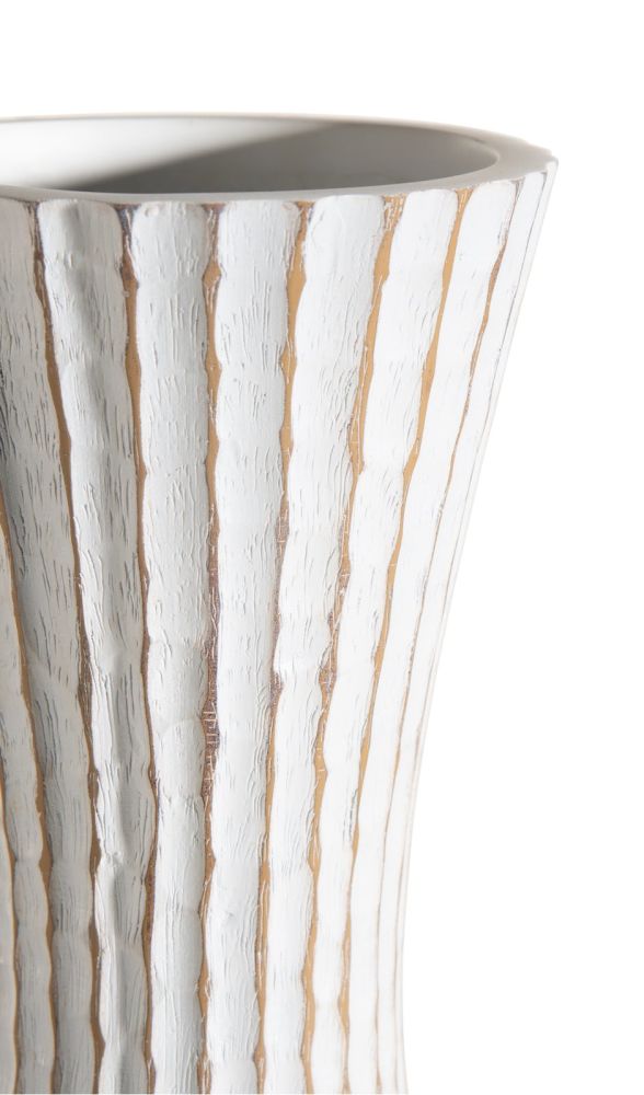 Milou vaas H134cm - Wit - Afbeelding 2