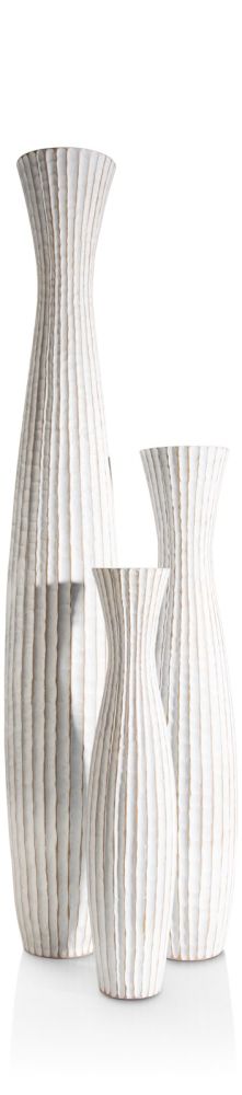 Milou vaas H134cm - Wit - Afbeelding 4