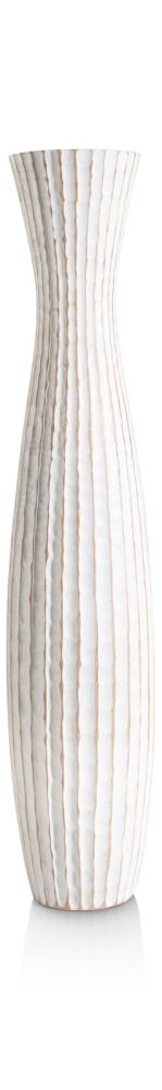 Milou vaas H85cm - Wit