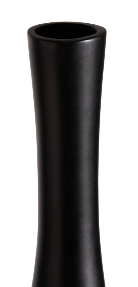 Faye vaas H107cm - Zwart - Afbeelding 5