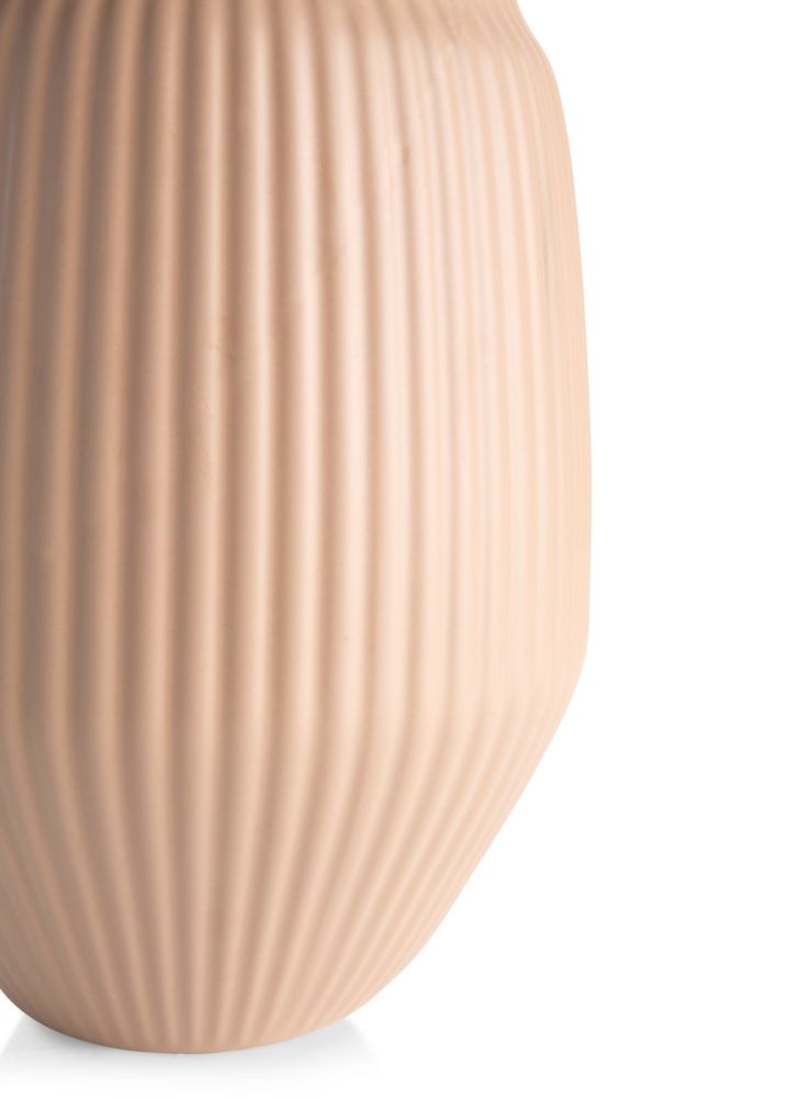Liv vaas H28cm - Beige - Afbeelding 3