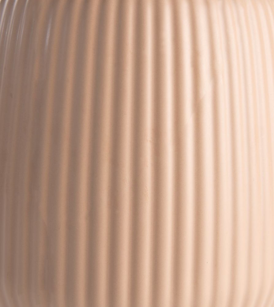 Liv vaas H28cm - Beige - Afbeelding 4
