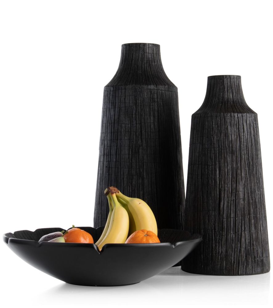 Finn schaal D39cm - Zwart - Afbeelding 7