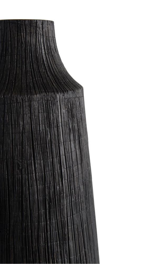 Finn vaas H50cm - Zwart - Afbeelding 8