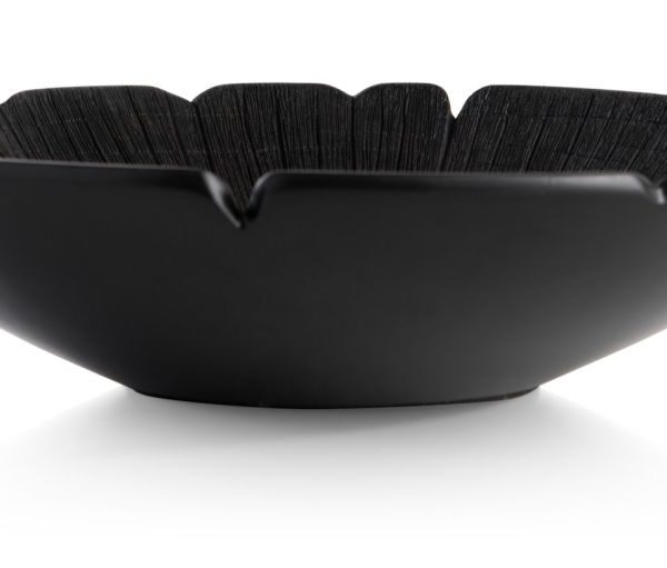 Finn schaal D39cm - Zwart