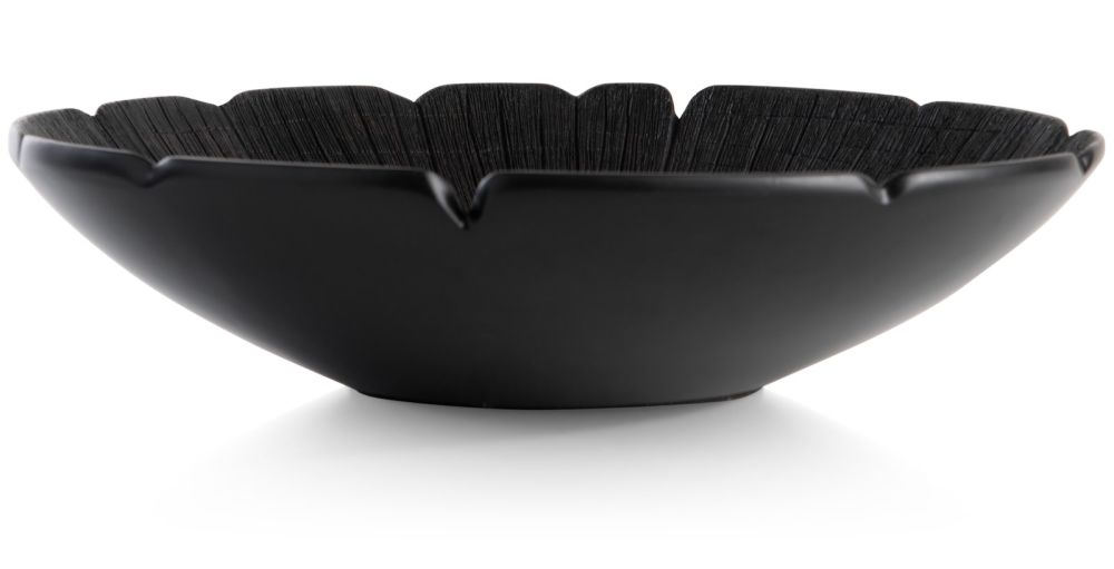 Finn schaal D39cm - Zwart