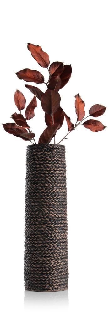 Adam vaas H49cm - Zwart - Afbeelding 2