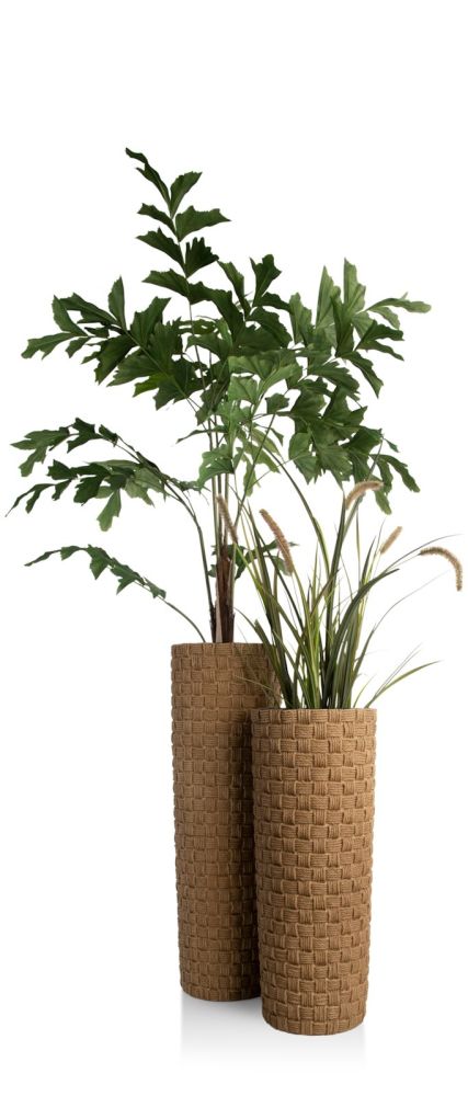 Noud pot H69cm - Bruin - Afbeelding 11