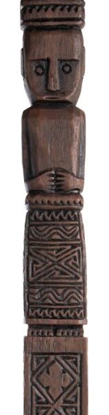 Milan beeld H86cm - Bruin