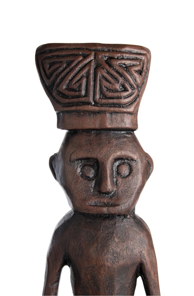 Milan beeld H67,5cm - Bruin - Afbeelding 3