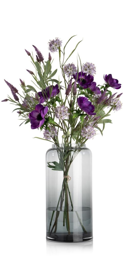Olive Leaf Spray H82cm kunstbloem - Groen - Afbeelding 5