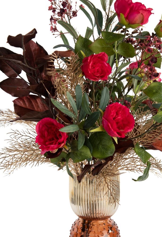 Olive Leaf Spray H82cm kunstbloem - Groen - Afbeelding 18