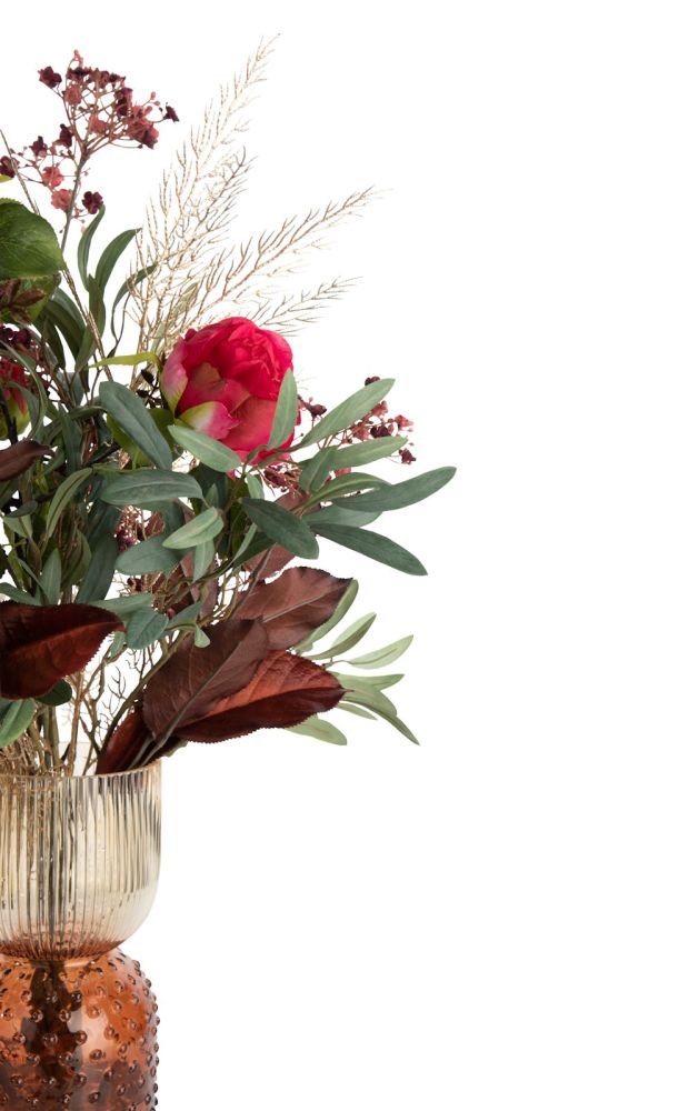 Olive Leaf Spray H82cm kunstbloem - Groen - Afbeelding 20