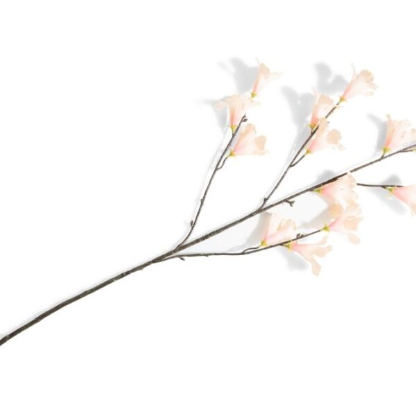 Hibiscus Branch H115cm kunstbloem - Oranje