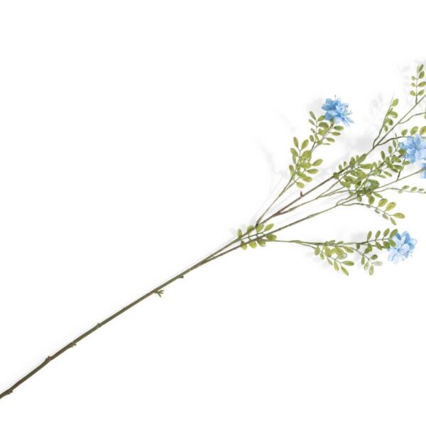 Blossom Spray H91cm kunstbloem - Blauw