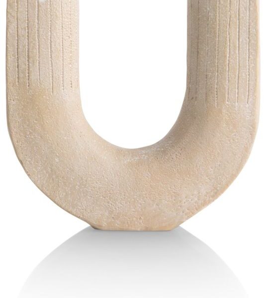 Suze vaas H16cm - Beige